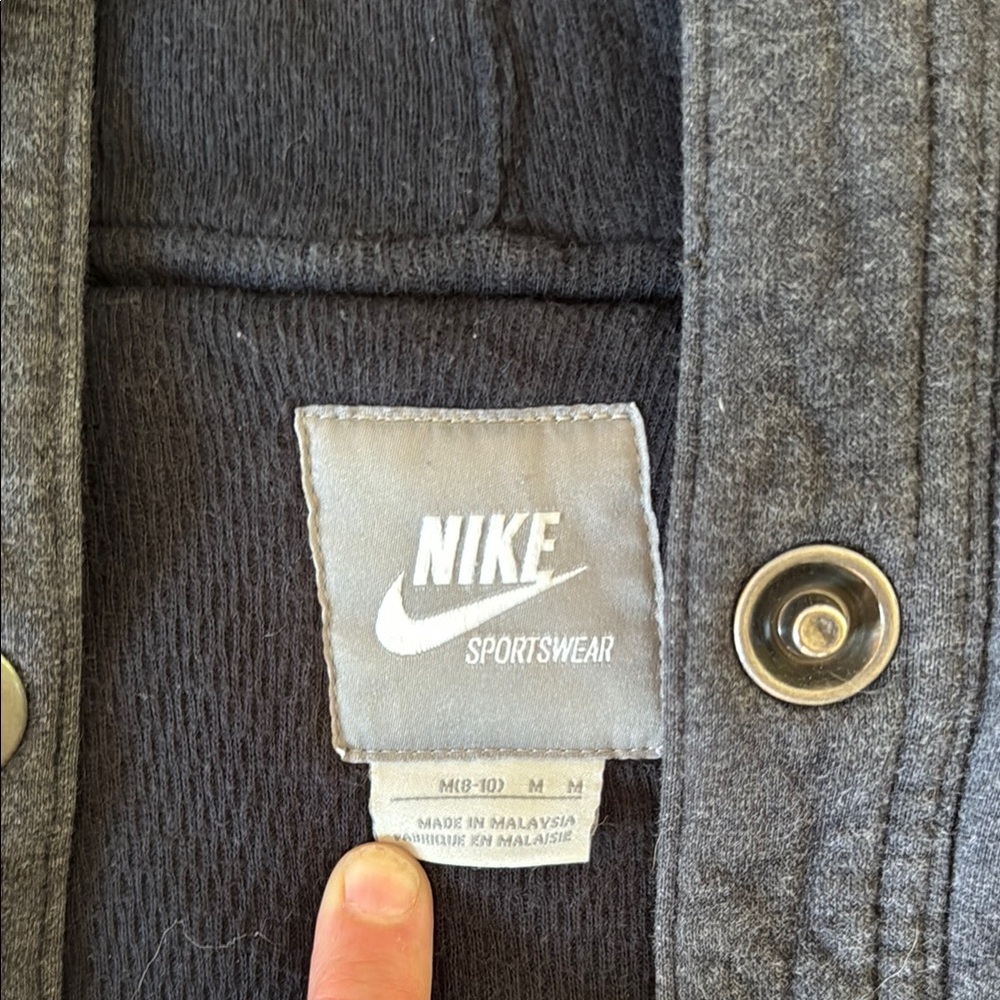 Nike Charcoal Sportswear Jacket - Picture 2 of 5